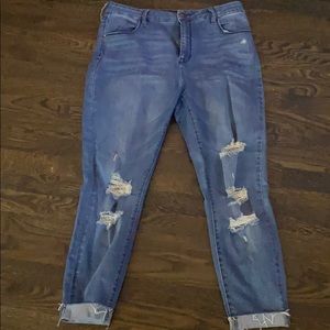 Kendall and Kylie Push Up jeans